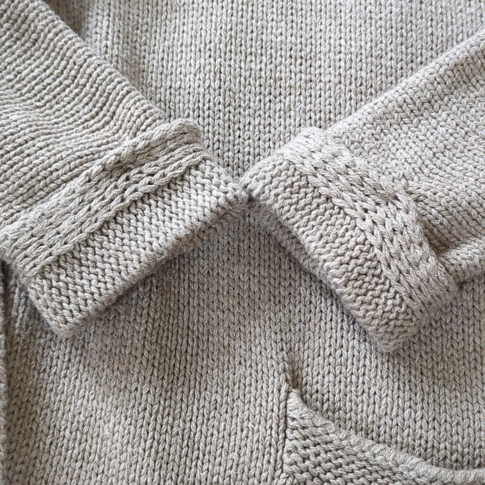 J. Crew oversized tan